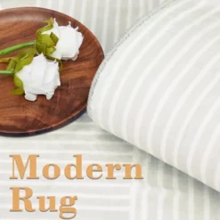 8x10 Washable Rug Modern Abstract Rugs Geometric Rug Large Rug Beige Retro Accent Rug -Interior furniture GUEST 3b4e6534 06f3 41e4 b258 5735ea1d0cd5