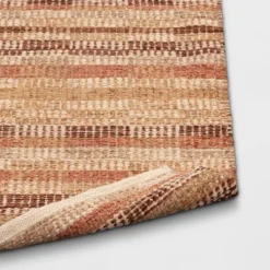 2'x3' Handwoven Accent Rug Brown - Threshold™: Rectangle, Low Pile, Indoor, Cotton & Jute, Entryway Rug -Interior furniture GUEST 3bfd01c5 a573 4348 b098 2b05f423d4f4