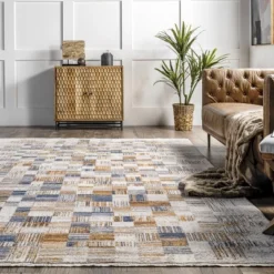 NuLOOM Mindy Faded Contemporary Tiles Fringe Area Rug -Interior furniture GUEST 3cb60a95 0fe4 41e3 9d8b d860ae6cb25b