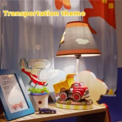 Fantasy Fields Transportation Kids’ Table Lamp