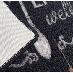 Home Mart Goods Black Washable Kitchen Mat With Non-Slip Backing - 17"x24" -Interior furniture GUEST 3d97d14f ab09 4f0d bce3 d6c5dc6223e2