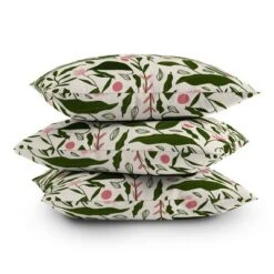 Mary Joak Aanu The Plant Lady Square Throw Pillow Green/Ivory - Deny Designs -Interior furniture GUEST 3f081832 a3fe 4833 a5ee 9f35cc63c97f