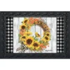 Briarwood Lane Sunflower Fall Wreath Welcome Doormat Autumn Floral Indoor Outdoor 30" X 18" -Interior furniture GUEST 41047bb3 2f63 4c1a bd26 f9708d6fdfba