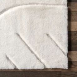 NuLOOM Camari Contemorary Faux Rabbit Machine Washable Area Rug -Interior furniture GUEST 41570443 da7d 41bd a7f2 08ea20185935