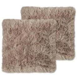 Very Soft & Comfy Plush Long Faux Fur 18" X 18" Throw Pillows 2 Pack -Interior furniture GUEST 420eda55 a76b 4e2c a192 5b20a7ee5fcc