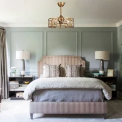 Parrot Uncle 22" Modern Brass Gold Crystal Caged Ceiling Fan Fandelier -Interior furniture GUEST 433e0d85 eca6 4de8 b836 1d09aab539da