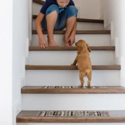 World Rug Gallery Bohemian Design Geometric Non-Slip Stair Treads -Interior furniture GUEST 434d6de2 7e75 4c20 9bf1 cab077f8d54b