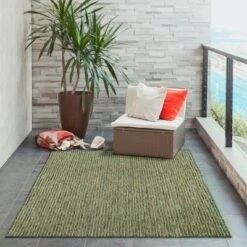 Liora Manne Carmel Indoor/Outdoor Rug Green -Interior furniture GUEST 43c4183f fc95 49e0 be50 fed62d598547