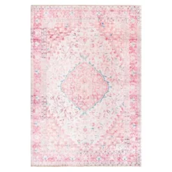 NuLOOM Patsy Vintage Medallion Machine Washable Area Rug -Interior furniture GUEST 4532c99c b5cc 4a16 b0d5 1bbfedc4f422