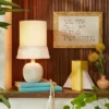 Small Table Lamp With Fringe Shade Off-White (Includes LED Light Bulb) - Opalhouse™ Designed With Jungalow™ -Interior furniture GUEST 469a96da 9a9d 4963 871b 75fd30e9a46e