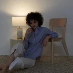 Brightech Arden Mid-Century (Includes LED Light Bulb) USB Charging Table Lamp White Marble -Interior furniture GUEST 46e91819 9ffb 4a30 a7b8 f970d36215a3