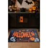 Home Mart Goods Halloween Orange Black Non-Slip Washable Low Pile Kitchen Mat Entrance Door Mat - 31" X 19" -Interior furniture GUEST 4807cd0d 963c 4736 a24d e925c18f1c9a