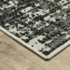 Trinity Distressed Abstract Patio Area Rug Black/Beige - Captiv8e Designs -Interior furniture GUEST 49ecc26c 5888 4cba 90aa 48b515b6c143