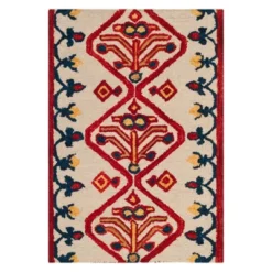 Jane Geometric Design Tufted Accent Rug - Safavieh -Interior furniture GUEST 4b1a605e 29b2 48ec b464 181a5ec20fe4