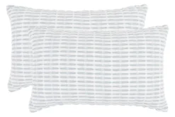 KAF Home Pleated Please Pillow Cover 12 X 20-inch 100-Percent Cotton | Set Of 2 Pillow Covers -Interior furniture GUEST 4bffae9a a322 4b2b 8adc a0fe2bcb1f3f