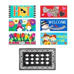 Evergreen 4-Season Sassafras Mats, Set Of 6, Whimsical -Interior furniture GUEST 4d21ea09 8150 4275 ae6e 8eb8279c7fbe