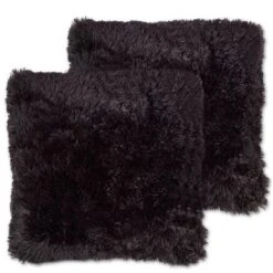 Very Soft & Comfy Plush Long Faux Fur 18" X 18" Throw Pillows 2 Pack -Interior furniture GUEST 4db788d3 2541 40a5 b01d e23bce9c18f2