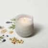 12oz Tranquility Fashion Salted Glass Candle Gray - Casaluna™ -Interior furniture GUEST 4e2cd022 48fb 4cc0 85ab d7cc7460f418