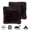 Very Soft & Comfy Plush Long Faux Fur 18" X 18" Throw Pillows 2 Pack -Interior furniture GUEST 5156007b 894a 409e a266 6fb873148753