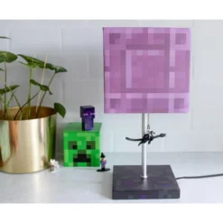 Ukonic Minecraft Nether Portal Desk Lamp With Ender Dragon Pull -Interior furniture GUEST 51d24f9b 949c 4479 87b7 83c19395bdd6