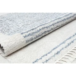 Rugs America Bennett BT35B Shag Stripe Area Rug -Interior furniture GUEST 547b2c36 d711 4278 bbe6 146beffb83a3
