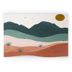 Madeline Kate Martinez Terra Serena Welcome Mat - Society6 -Interior furniture GUEST 5561b125 50cc 48d5 9abc 8786e2a47e5d