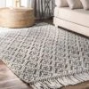 NuLOOM Hand Woven Darlene Tassel Area Rug -Interior furniture GUEST 5816936d 80fc 4468 9fe4 c8af5290d0fc