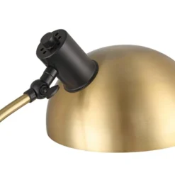 Possini Euro Design Modern Mid Century Desk Lamp 28 1/2" Tall Warm Gold Black With Dual USB Charging Ports For Bedroom Living Room Office Reading Home -Interior furniture GUEST 58f41584 9c74 45ad ae71 fe524e285fa0