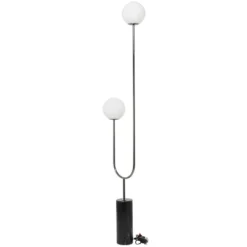 2-Light 73" X 16" Marble Orb Floor Lamp With Marble Base - Olivia & May -Interior furniture GUEST 5a890413 3770 4760 8c7e a7a0243e5585