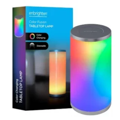 Seasons Color Fusion Lights Table Lamp Silver - Enbrighten: Touch-Controlled, USB Powered, Modern Decor -Interior furniture GUEST 5bae2785 8309 4a90 913a 28a7c6c4fee7