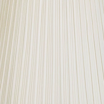 Springcrest Creme Mushroom Pleat Large Lamp Shade 12" Top X 18" Bottom X 18" Slant X 17.75" High (Spider) Replacement With Harp And Finial 3 Springcrest Creme Mushroom Pleat Large Lamp Shade 12" Top X 18" Bottom X 18" Slant X 17.75" High (Spider) Replacement With Harp And Finial