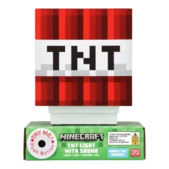 MICROSOFT Minecraft TNT LED Lamp With Sound