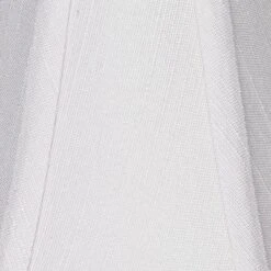 Imperial Shade Set Of 8 Empire Chandelier Lamp Shades White Small 3" Top X 6" Bottom X 5" High Candelabra Clip-On Fitting