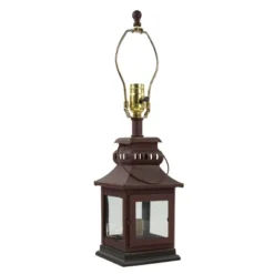 Park Designs Red Iron Lantern Lamp 20" -Interior furniture GUEST 62554ba0 93b2 4d91 a2de 4c8a3b40df8e