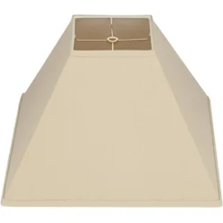 Springcrest Set Of 2 Square Lamp Shades Neutral Beige Medium 6" Top X 16" Bottom X 10" High Spider Replacement Harp Finial Fitting 12 Springcrest Set Of 2 Square Lamp Shades Neutral Beige Medium 6" Top X 16" Bottom X 10" High Spider Replacement Harp Finial Fitting -Interior furniture GUEST 632bfa48 5c7c 41a8 817b f06fc44d9a67