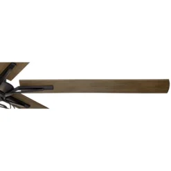 60" Casa Vieja Industrial Indoor Ceiling Fan With LED 3-Light Remote Control Matte Black Brown Blades For Bedroom Living Room Home -Interior furniture GUEST 6394f62f dc05 4cae 947b 985f257d1404