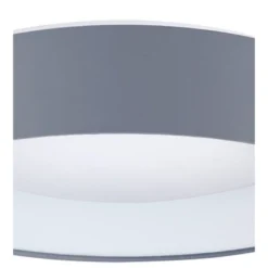 16" LED 1-Light Palomaro Glass Pendant White Charcoal Gray - EGLO -Interior furniture GUEST 6407b650 5bb8 4445 944c a79cc0e6ed4f