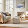 7'x10' Marina Striped Wool/Cotton Area Rug Cream - Threshold™ Designed With Studio McGee -Interior furniture GUEST 6416d425 6efe 451b a66c e0925239eec4