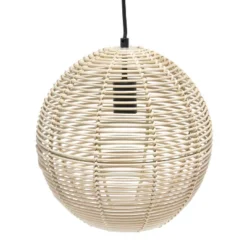 Ball Shaped Rattan Pendant Light Beige - Lalia Home 13 Ball Shaped Rattan Pendant Light Beige - Lalia Home -Interior furniture GUEST 64ad2f53 4e25 4f61 a613 7875b82d3f4a