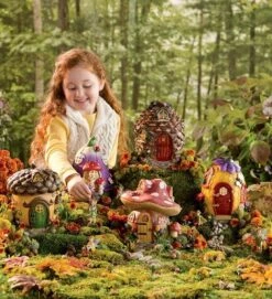 HearthSong Fairy Village Set With Five Decorative Resin Houses And 10 Nature-Themed Fairies -Interior furniture GUEST 65f97aa9 a62a 4a5e a71c c41545f82063
