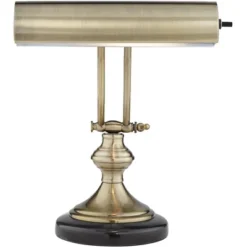 Regency Hill Serenity 12" High Small Traditional Piano Desk Lamps Set Of 2 Adjustable Gold Antique Brass Finish Metal Home Office Living Room Bedroom -Interior furniture GUEST 6a0d0098 1654 4258 99cf db5b2f8dbe94