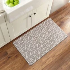 World Rug Gallery Modern Geometric Anti-Fatigue Standing Mat -Interior furniture GUEST 6bfdbe65 2563 43f7 913d 5bec1ef290aa