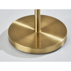 Nina Floor Lamp Antique Brass (Includes LED Light Bulb) - Adesso -Interior furniture GUEST 6c07bfb4 bfc6 49f2 baed 8f0a89271010