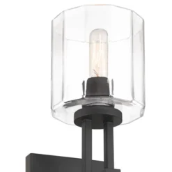 Possini Euro Design Possini Euro Katrina 17 1/2" High Black Wall Sconce Set Of 2 -Interior furniture GUEST 6cfdcd12 479b 4661 b9c1 a39bbf200f1e