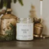 Sweet Water Decor Fraser Fir 9oz Clear Jar Soy Candle -Interior furniture GUEST 6dd44b1d 4621 4700 b606 41e733511571