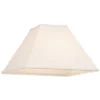 Springcrest Beige Linen Medium Square Lamp Shade 6" Top X 16" Bottom X 12" Slant X 10" High (Spider) Replacement With Harp And Finial 2 Springcrest Beige Linen Medium Square Lamp Shade 6" Top X 16" Bottom X 12" Slant X 10" High (Spider) Replacement With Harp And Finial -Interior furniture GUEST 6ee18d72 ca42 42de b94c 45a7fcb5e5cb