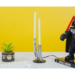 Ukonic Star Wars Ahsoka Tano White Dual Lightsabers 12-Inch Mini LED Mood Light -Interior furniture GUEST 6f116eb9 4fca 4f95 9748 2d7bd7beab6a