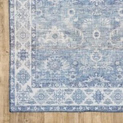 Marcel Persian Style Inspired Traditional Area Rug Blue/Gray - Captiv8e Designs -Interior furniture GUEST 6fc633a0 ffe1 4466 858f 7f0413148312