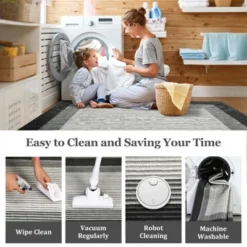 Modern Abstract Area Rug Machine Washable Rug -Interior furniture GUEST 73284af7 87e7 4d96 a861 60f74dec4db9