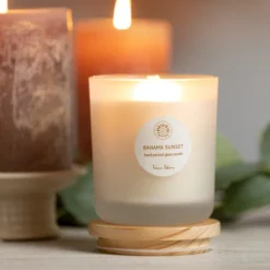 4"H Sullivans Bahama Sunset Candle; Multicolored -Interior furniture GUEST 75eef167 8523 4ed8 aa0b 5c89d7dc466c